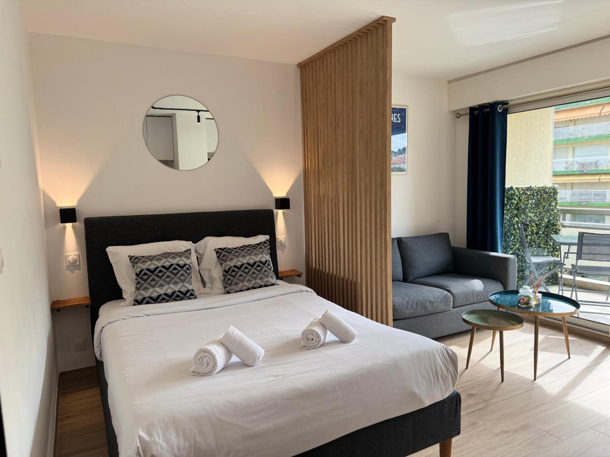 Cosy Appartement, Centre-Ville Cannes, Terrasse, Clim Zewnętrze zdjęcie
